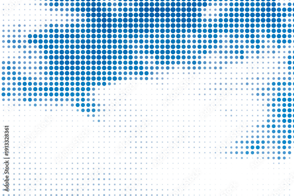 custom made wallpaper toronto digitalBlue sky halftone pattern. Half tone clouds