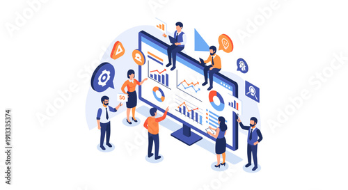 A joyful group of professionals celebrating success, perfect for motivational content in marketing materials.