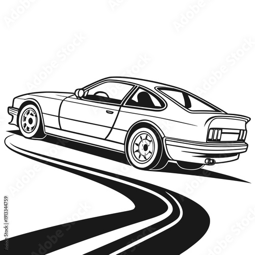 Contour-Emphasis Smooth Curve Sedan 1