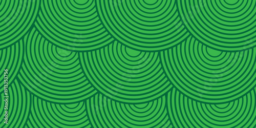 Seamless green vineyard pattern with organic wavy lines of grape fields. Eco‑friendly farm texture, abstract striped landscape, natural agriculture background, botanical vector design for rustic decor