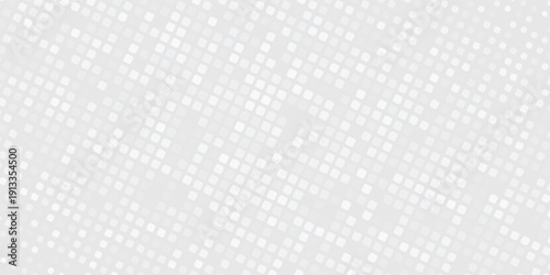 Dot white gray wave light technology texture background. Abstract big data digital concept. vector ilustration.