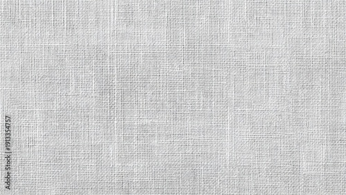 Natural White Linen Fabric Texture