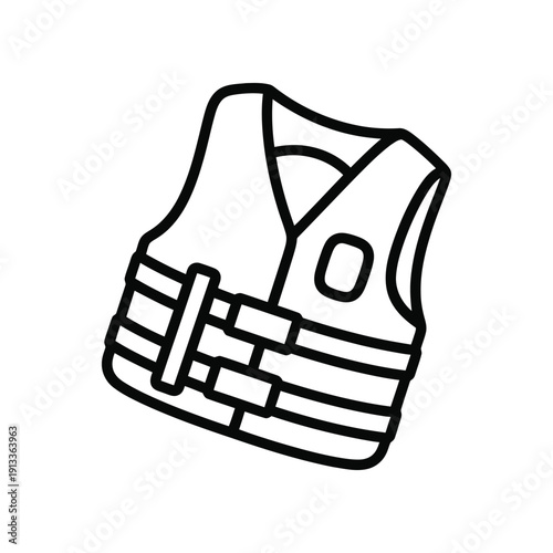 A life jacket designed for water safety and buoyancy support