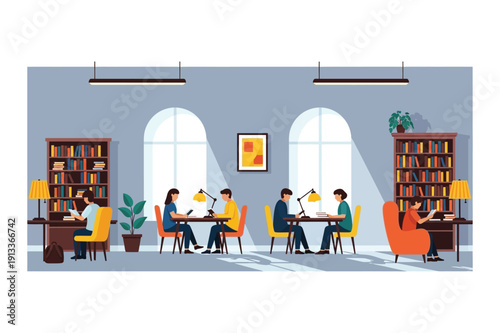 Minimalist illustration featuring a brown bag and partial building facade