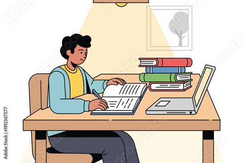Detailed view of a wooden table corner with a light beige background