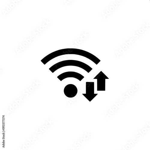 Mobile network 4G LTE symbol, black signal bars with text 4G and LTE, simple flat monochrome vector illustration.
