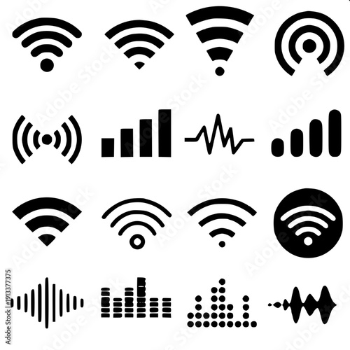 Mobile network 4G LTE symbol, black signal bars with text 4G and LTE, simple flat monochrome vector illustration.