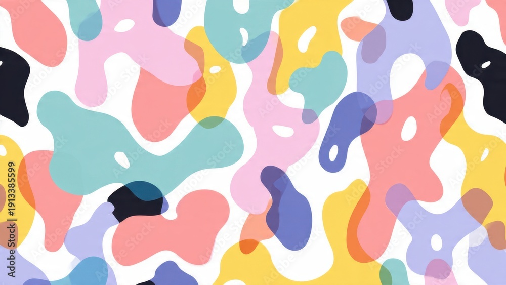 Fototapeta premium Colorful Abstract Pattern