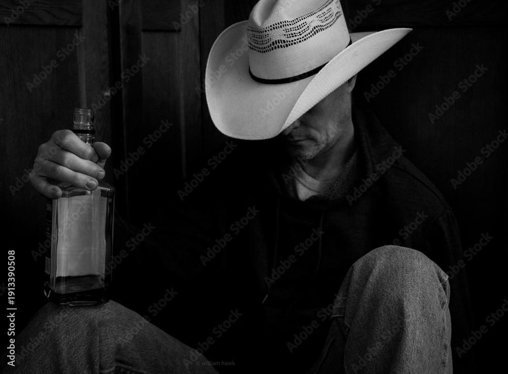 Fototapeta premium Whiskey cowboy
