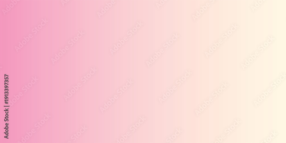 Fototapeta premium Minimalist banner background, pastel colorful, pink and yellow gradations. Circle effect style geometric