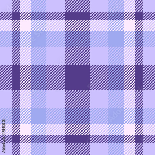 Chinese new year seamless tartan pattern, large textile texture vector. Shop check background fabric plaid in light and indigo colors.