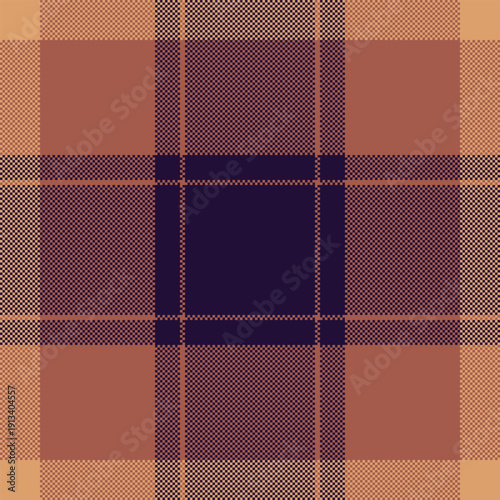 Nyc background seamless plaid, carpet tartan fabric texture. Wrapping textile pattern vector check in red and dark colors.