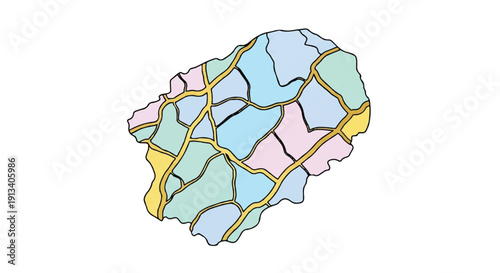 High-Detail Biomimicry Vector: Ancient Reptile Skin Pattern for Premium Packaging and Corporate Design