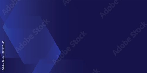 Abstract dark blue hexagon background.  vector pattern technology design eps10 illustration