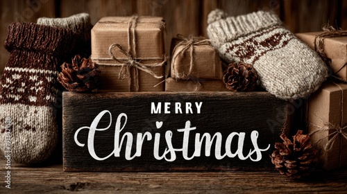 Cozy Winter Scene with 