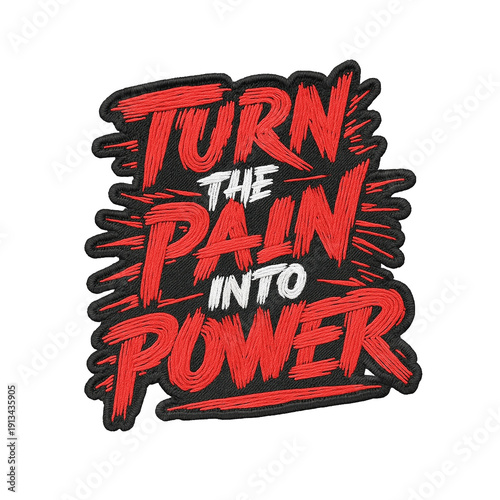 turn the paln into power batch embroidery design