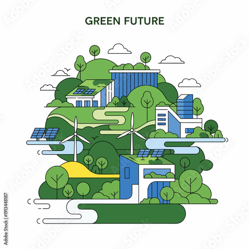 Sustainable City with Renewable Energy