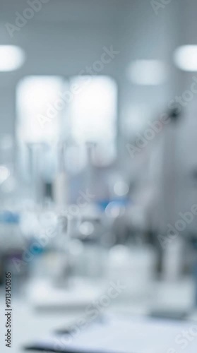 Wallpaper Mural Professional Handshake Between Two Medical Professionals in Bright Office Torontodigital.ca