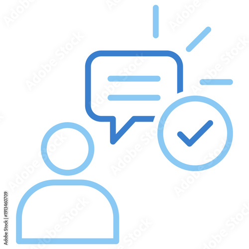 Explanation Dual Tone Outline Icon