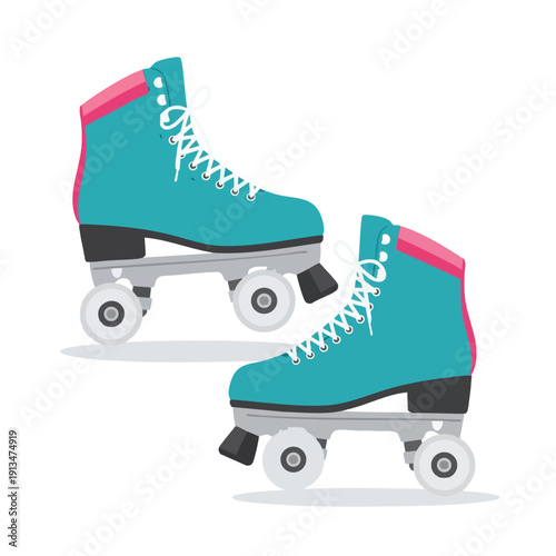 Colorful Classic Inline Skates for Recreational and Sport Use