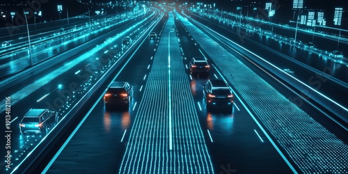 未来の自動運転道路