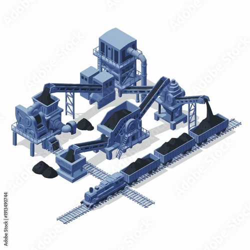 Industrial Crushing Plant Machinery Equipment.