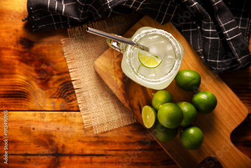 Wallpaper Mural lemonade with organic lemons and mint, a popular refreshing drink in many countries. in Mexico it is part of their traditional Aguas Frescas, where it is called Agua de Limon. Torontodigital.ca