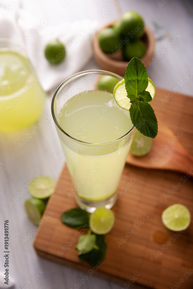 custom made wallpaper toronto digitallemonade with organic lemons and mint, a popular refreshing drink in many countries. in Mexico it is part of their traditional Aguas Frescas, where it is called Agua de Limon.