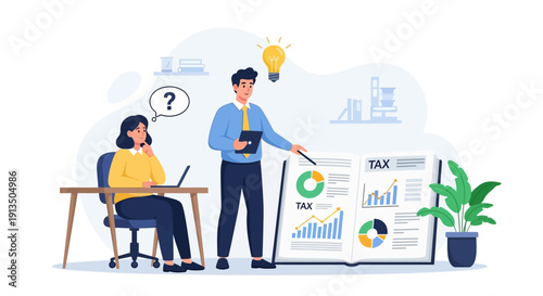 Business People Office Meeting.