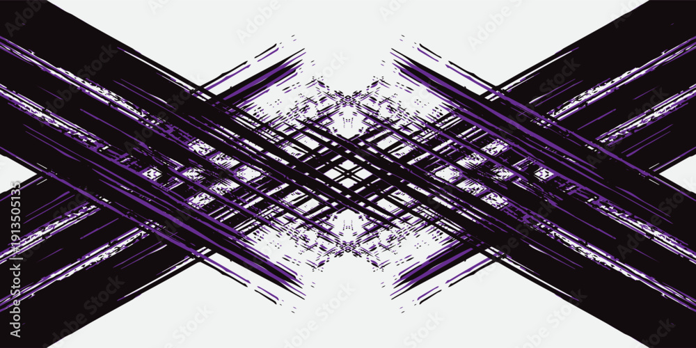 Obraz premium Black sports background design with purple abstract template. Sports players in various activities. Football, basketball, baseball, tennis, rugby, Eps 10.