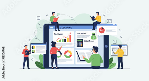 People Working on Computer.