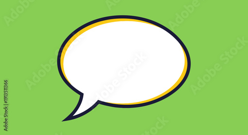 Speech Bubble Icon Graphic.
