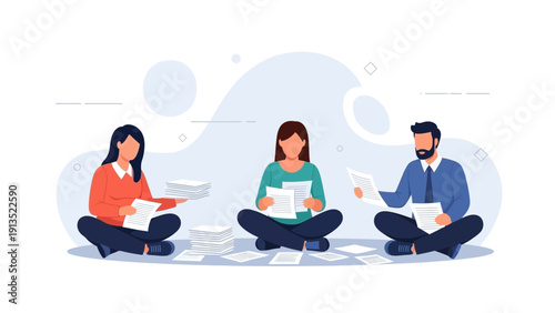 Teamwork Collaboration: People Analyzing Documents Together