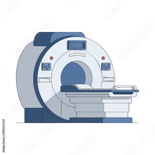 Medical MRI Scanner Machine for Diagnostic Imaging
