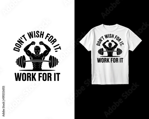 Gym vector t shirt design 