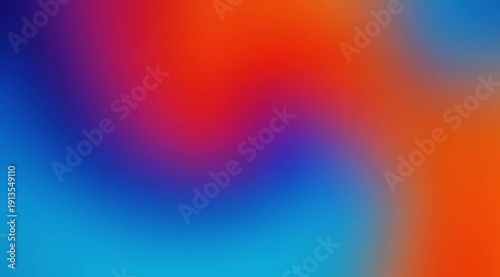 Abstract vibrant multicolor gradient background with smooth transition blending pink, red, blue, cyan, and orange tones. Dynamic color fusion creates a bold, modern, and energetic digital backdrop. 