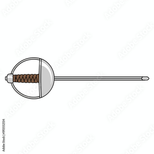 Close up of a traditional sewing pin with a decorative head and long needle for fabric stitching