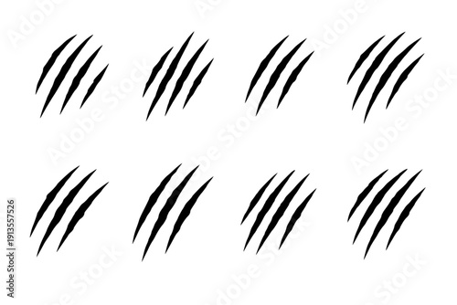 Simple Claw Marks Design