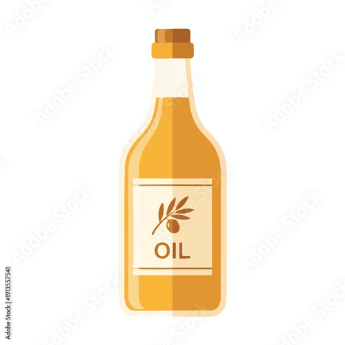 Healthy Cooking with Natural Cooking Oil Bottle for Food Preparation
