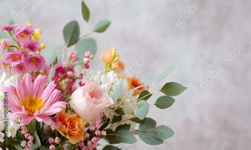 Bruid achtergrond bloemen