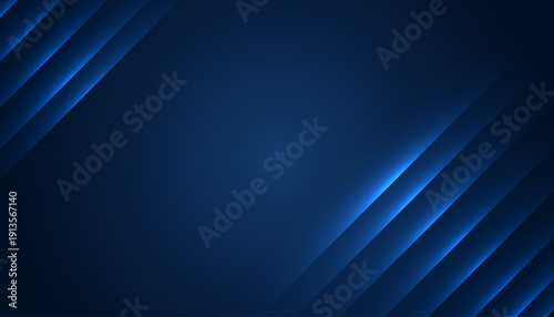 Abstract dark blue geometric background with glowing diamond pattern, modern futuristic design and sleek digital texture