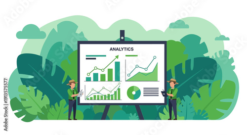 Observing Wildlife Growth in Tropical Habitat