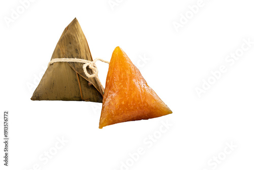 Foto Traditional alkaline zongzi rice dumpling for Dragon Boat Festival food