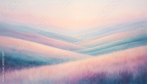 sunrise in the mountains