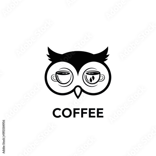 Owl Coffee Logo - Creative Concept for Cafe and Beverage Brands
