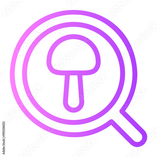 search gradient icon