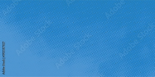 Cyan blue pop art background with halftone polka dots in retro comic style