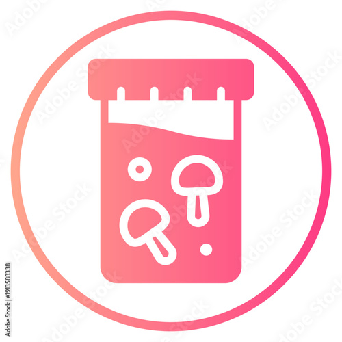 test tube gradient icon