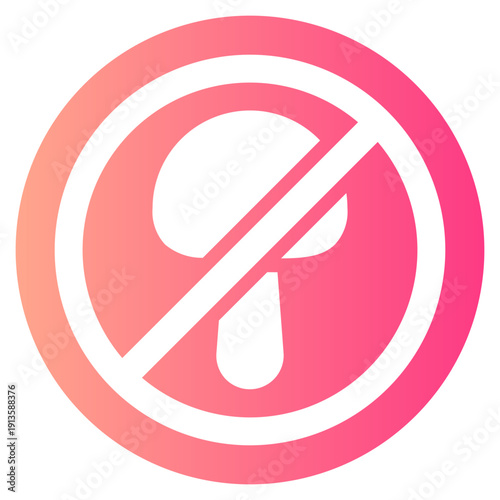 Foto antifungal gradient icon