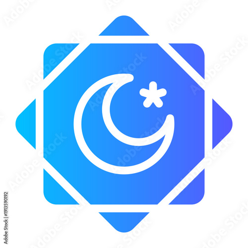 ornament gradient icon